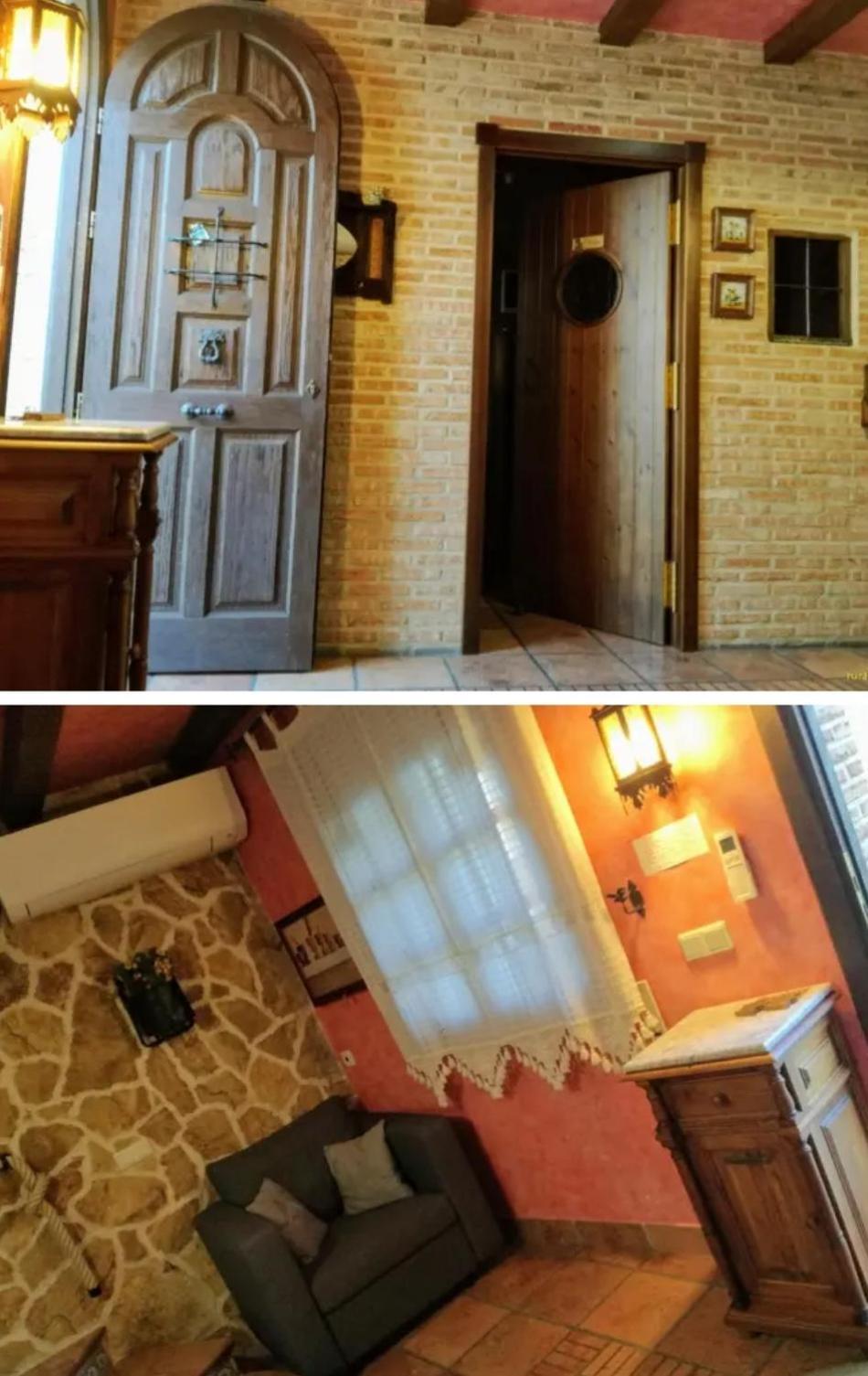 Ruralrut-El Tiemblo Wifi, Cabina De Hidromasaje, Aire Acondicionado Y A Pocos Metros De Zonas De Bano Naturales Bagian luar foto